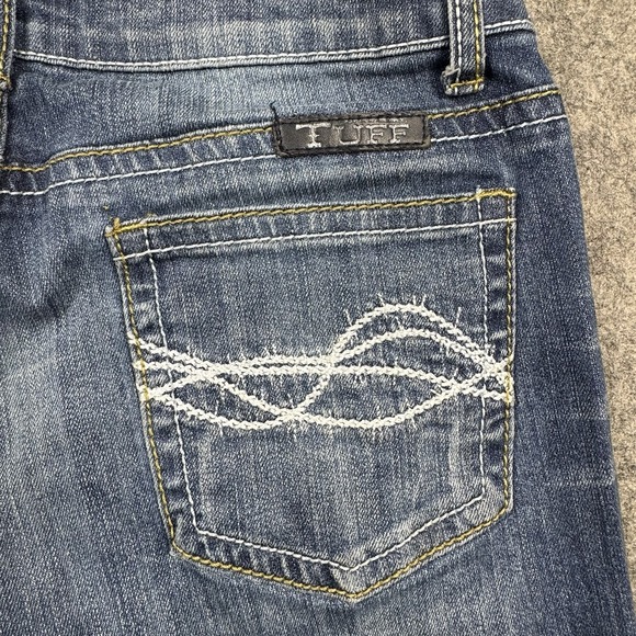Cowgirl Tuff Blue Boot Cut Jeans - Picture 11 of 12